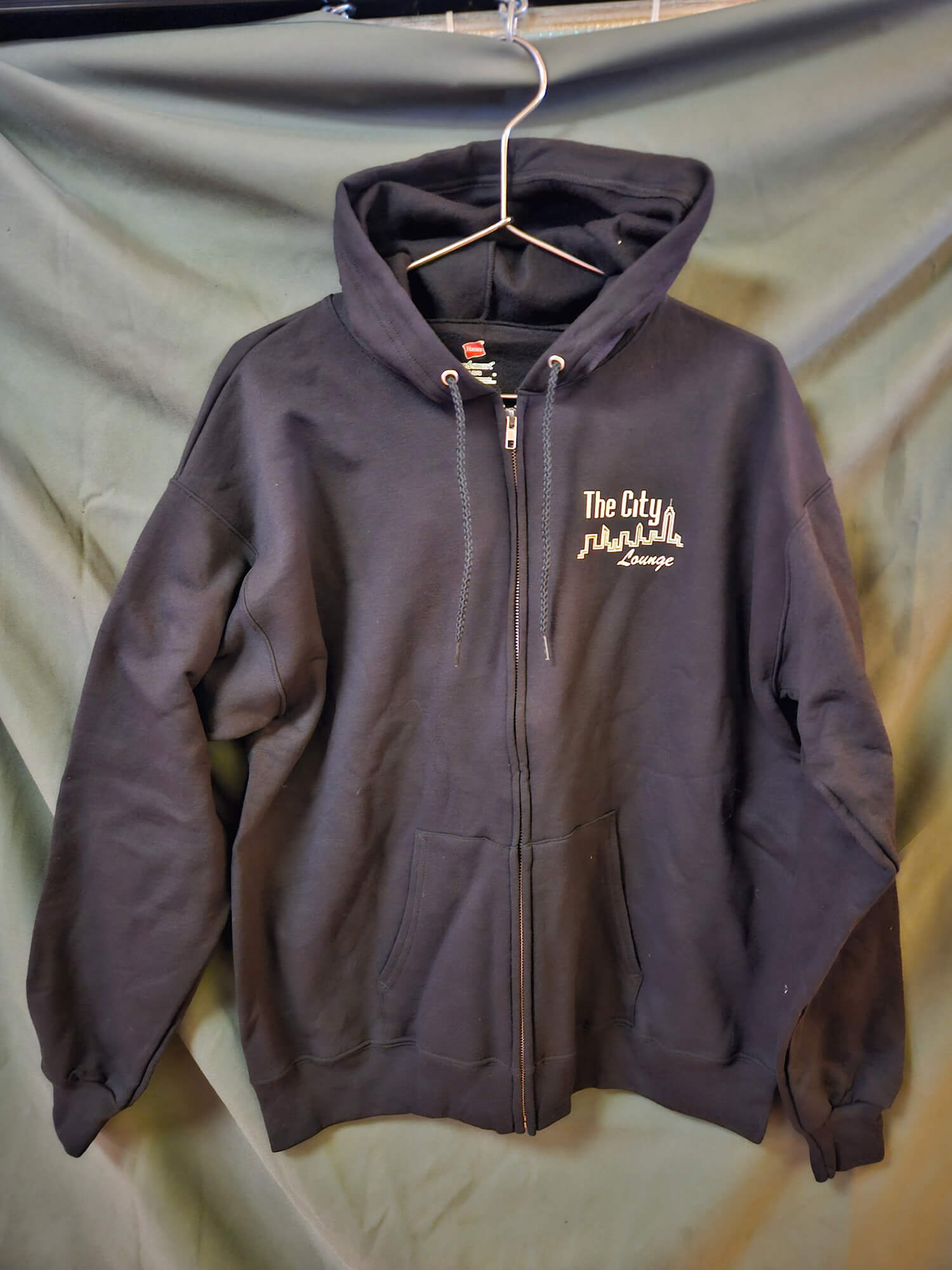 Hooded Zip Sweatshirt $40