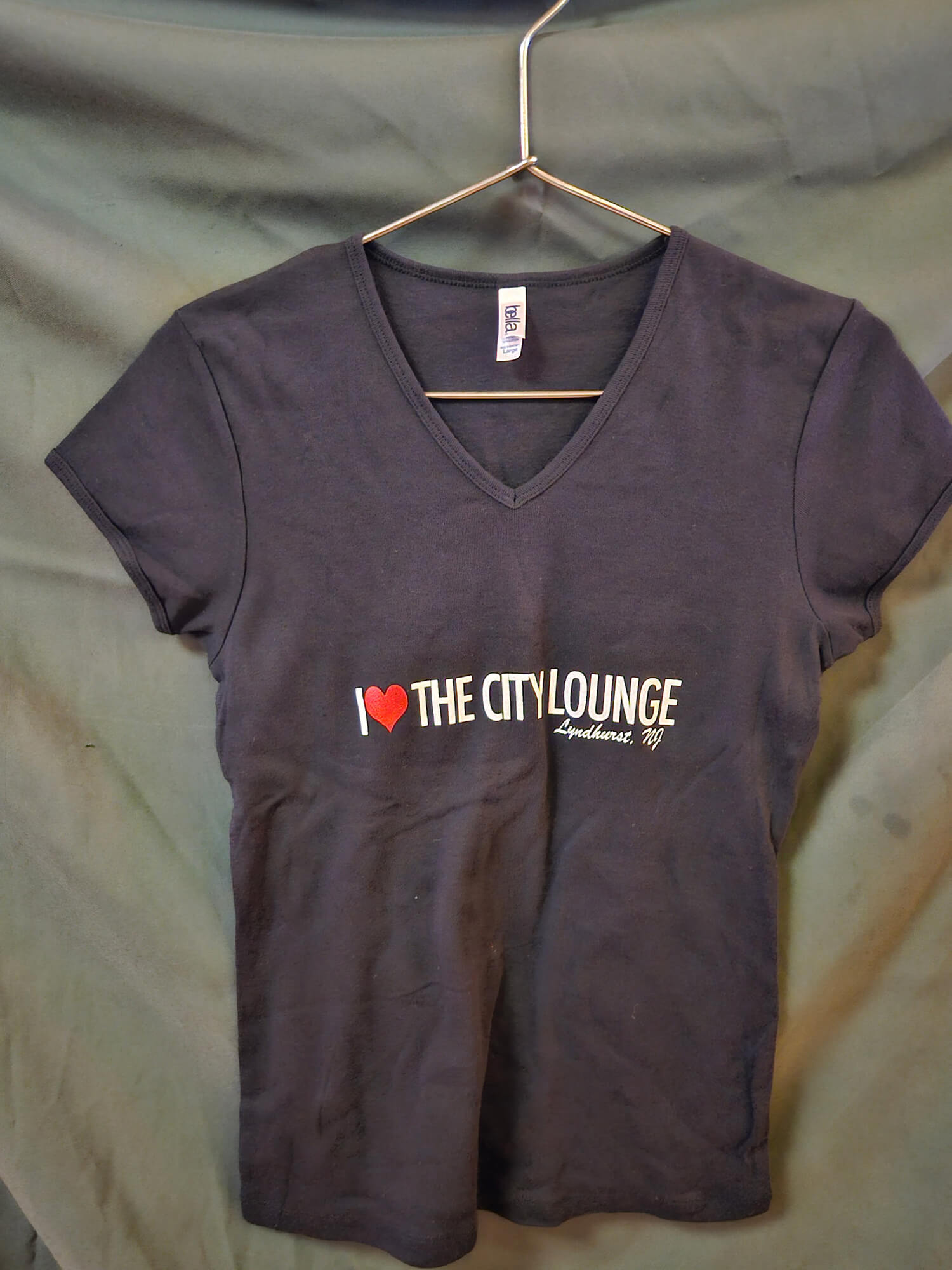 Womens V-Neck T-Shirt $20